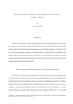 By Alvaro Cencini* Introduction The aim of this paper is not to