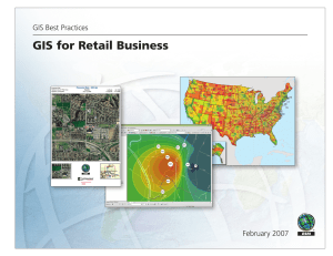 GIS for Retail Business