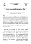 Combined fluorescence and electrochemical investigation on the