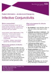 Infective Conjunctivitis - Moorfields Eye Hospital