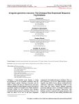 A legume genomics resource: The Chickpea Root Expressed