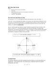 §8.3 The Unit Circle