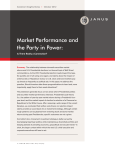 Market Performance and the Party in Power