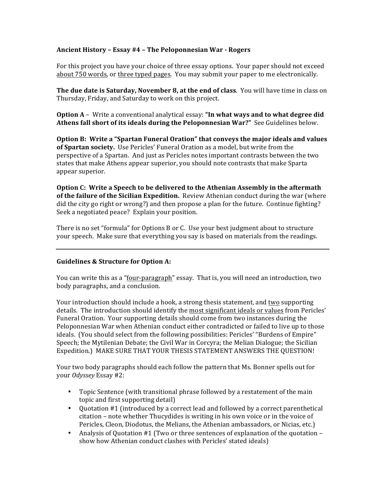 Greeceessay Peloponnesian War Custom Essay Paper also Proposal Essay Topics Examples Write My Assignments For Hdip Assignment