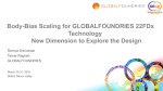 Body-Bias Scaling for GLOBALFOUNDRIES 22FDx Technology