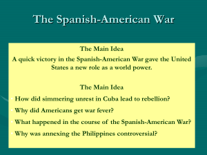 the Spanish-American War
