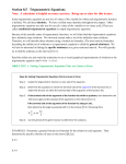 Section 8.5 Trigonometric Equations ) ) )