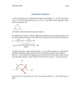 Exam 3: Problems and Solutions
