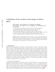 Calculation of the nucleon axial charge in lattice QCD