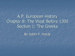 The Greeks - morganhighhistoryacademy.org