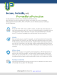 Secure, Reliable, and Proven Data Protection