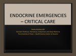 ICUEndocrine - The American Association for the Surgery of Trauma