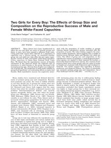 Two girls for every boy