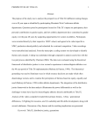 PERSPECTIVES OF TITLE IX 1 Abstract The purpose of the - K-REx