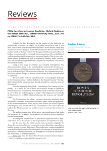 Reviews - Journal of Ancient History and Archaeology