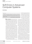 Soft Errors in Advanced Computer Systems
