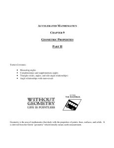 accelerated mathematics chapter 9 geometric