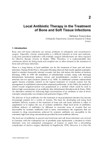 Local Antibiotic Therapy in the Treatment of Bone