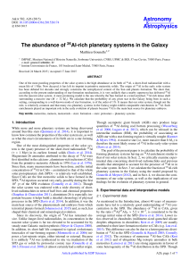 The abundance of 26Al-rich planetary systems in the Galaxy