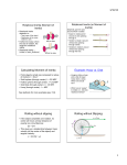Calculating Moment of Inertia Example: Hoop vs. Disk Rolling