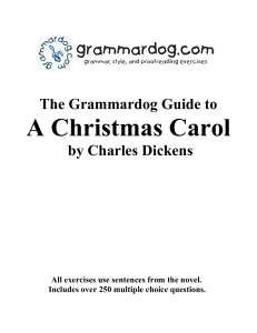 Grammardog Guide to A Christmas Carol - Gogreen6th
