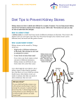 Diet Tips to Help Prevent Kidney Stones