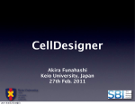 CellDesigner - Keio University