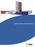 Ameritec Call Generator Product Catalog