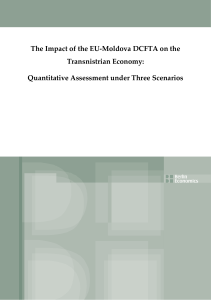 The Impact of the EU-Moldova DCFTA on the Transnistrian Economy