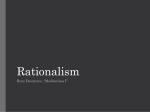 Rationalism - George Belic Philosophy