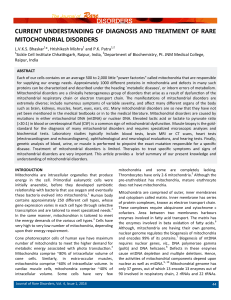PDF - Journal of Rare Disorders