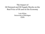 The Impact of Oil Demand and Oil Supply Shocks on the Real Price