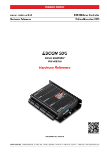 ESCON 50/5 Hardware Reference (englisch, PDF 2 MB)