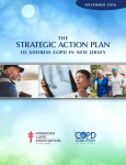 Strategic Action Plan to Address COPD in New Jersey