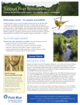 Support River Restoration - Point Blue Conservation Science