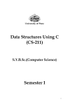 Data Structures Using C(cs221) - Prof. Ramkrishna More Arts