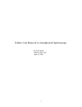 Telluric Line Removal in Astrophysical Spectroscopy