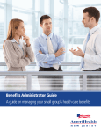 Benefits Administrator Guide A guide on managing