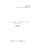 On Proportional (Reversed) Hazard Model for Discrete Data