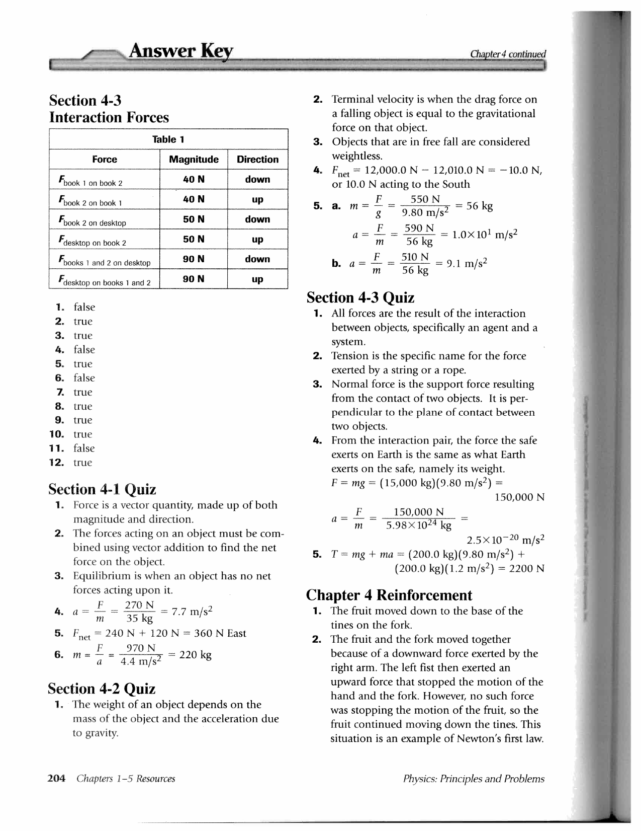 Answer Key Pertaining To Free Fall Worksheet Answers