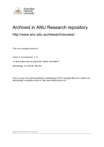 - ANU Repository