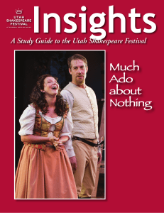 Much Ado about Nothing - Utah Shakespeare Festival