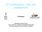 QT prolongation: risks and assessment