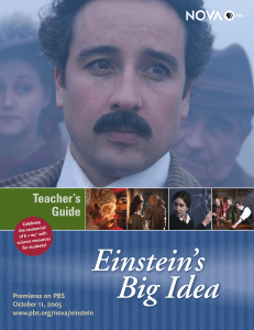 Einstein`s Big Idea Teacher`s Guide