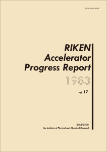 RIKEN Accelerator Progress Report