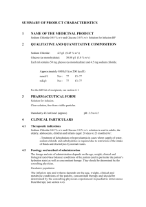 Part IB Summary of Product Characteristics