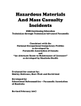 Hazardous Materials And Mass Casualty Incidents