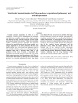 Ventricular haemodynamics in Python molurus: separation of