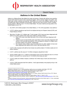 Asthma in the United States