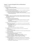 Chapter 7: Transient Atmospheric Flows and Disturbances